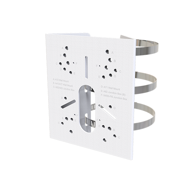 Milesight kamera beslag til mast, stor model.