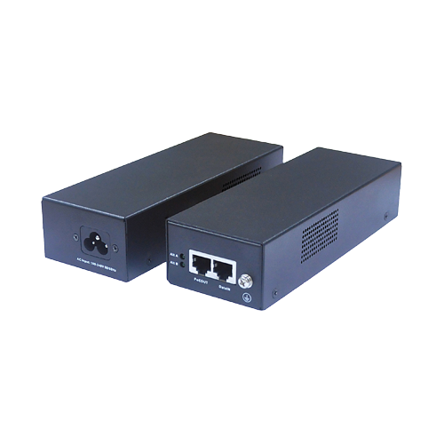 PoE injector 30W, 100m, PoE, PoE+, IEEE802.3af/at 10/100/1000 Mbps