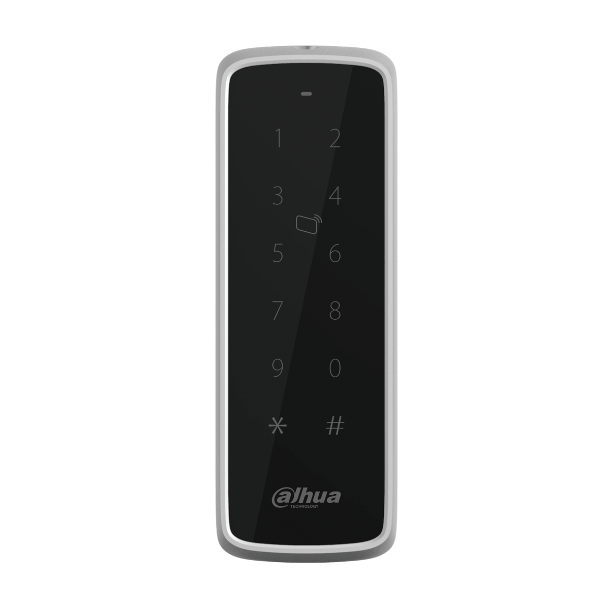 Dahua kortlæser og tastatur m. bluetooth, Mifare, OSDP, Slim