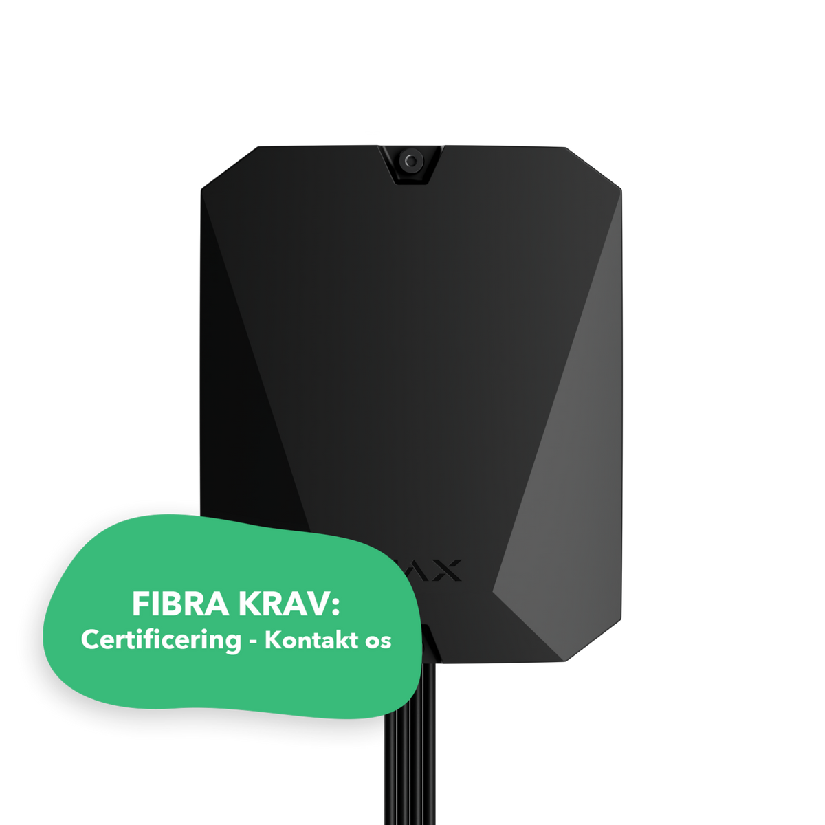 Ajax S-Line Hub Hybrid Fibra (2G) sort