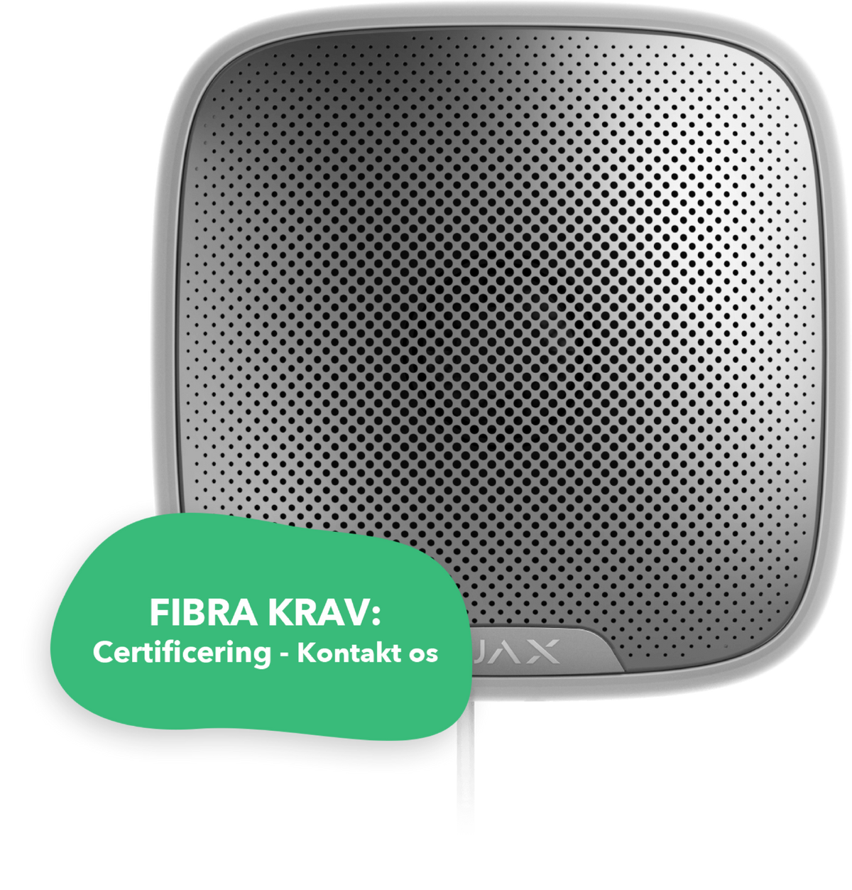Ajax S-Line StreetSiren Fibra hvid