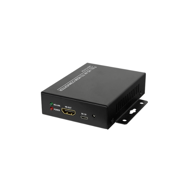 HD-TVI/AHD/CVI/CVBS til HDMI monitor konverter, BNC in + out