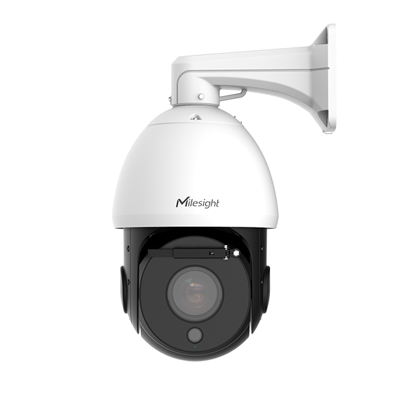 Milesight AI PTZ Speeddome IP-kamera, 8,0MP,36 x zoom, 5,7mm-205mm, FOV 62°-3°, 300m IR, IP67/IK10, NDAA, hvid