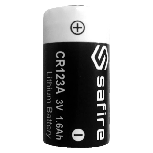 Safire Lithium 3v batteri, CR123A 1600 mah