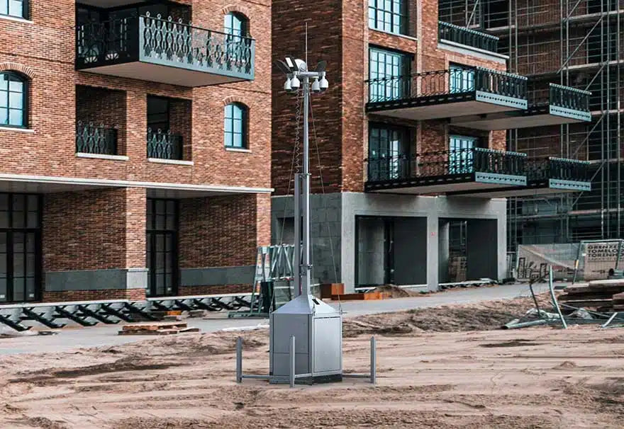 Compact Mobilmast, m. teleskop hejs op til 4 meter