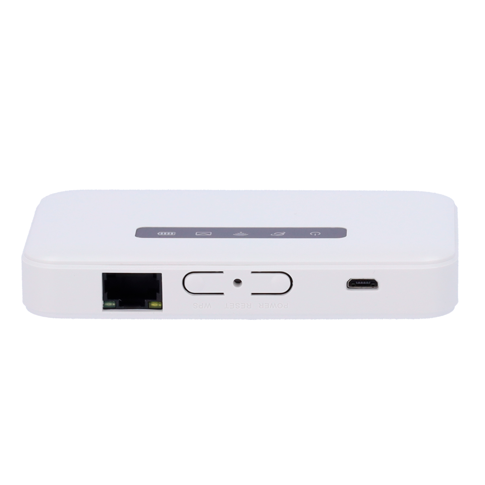 Safire 4G router, 10/100 Mbps, WiFi b/g/n, 3,7V 2600mAh batteri (op til 8 timer) 1 x LAN