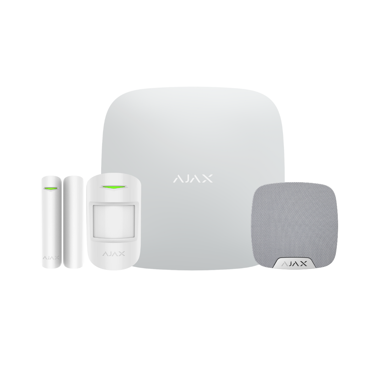 Ajax Hub2 StarterKit med sirene