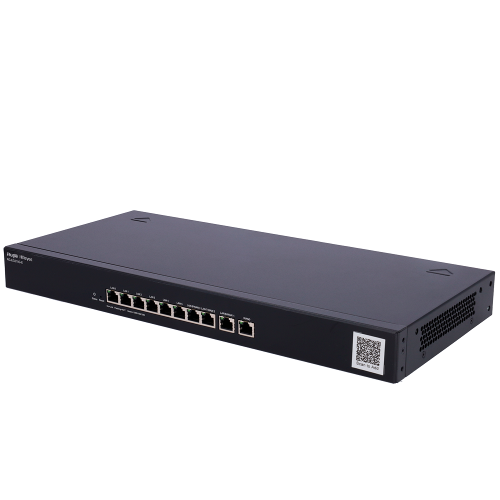 Reyee Gigabit 10 Port, 1 Gbps, Mangeable, gratis cloud