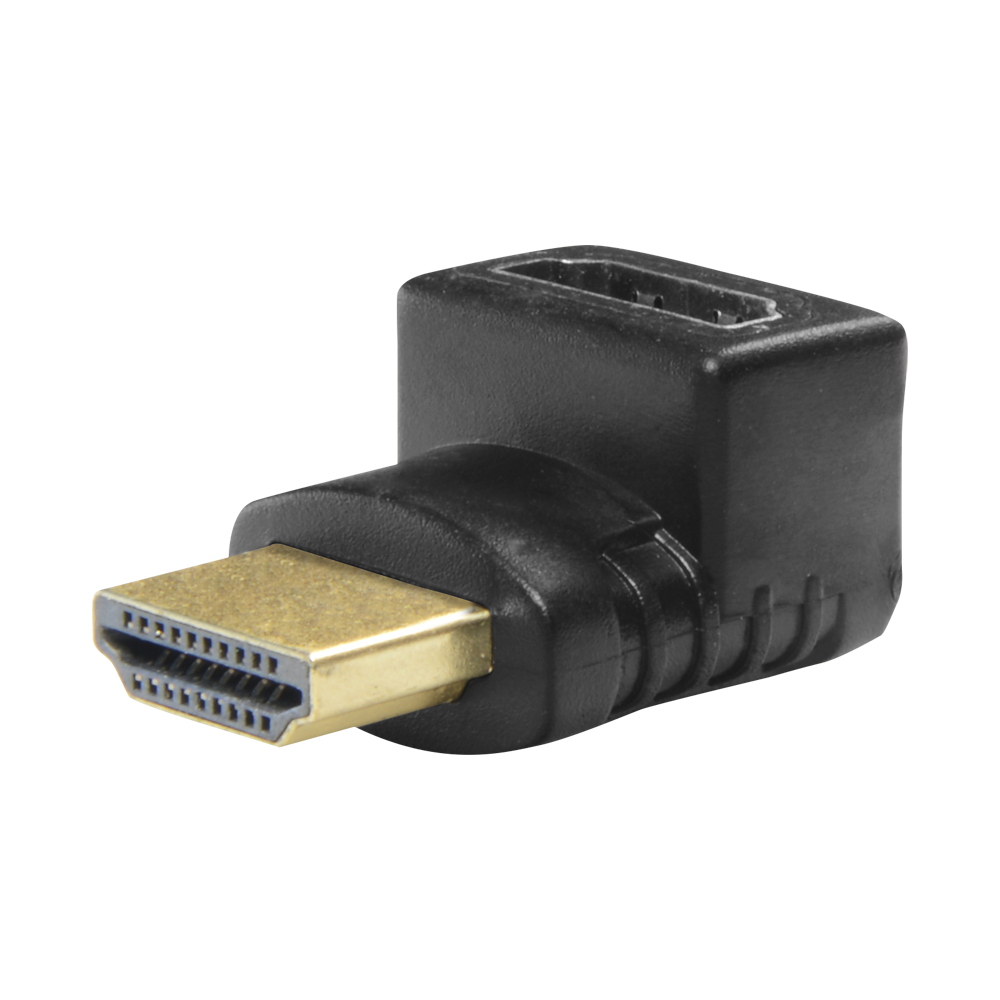 HDMI Vinkel adapter, connector, 90°