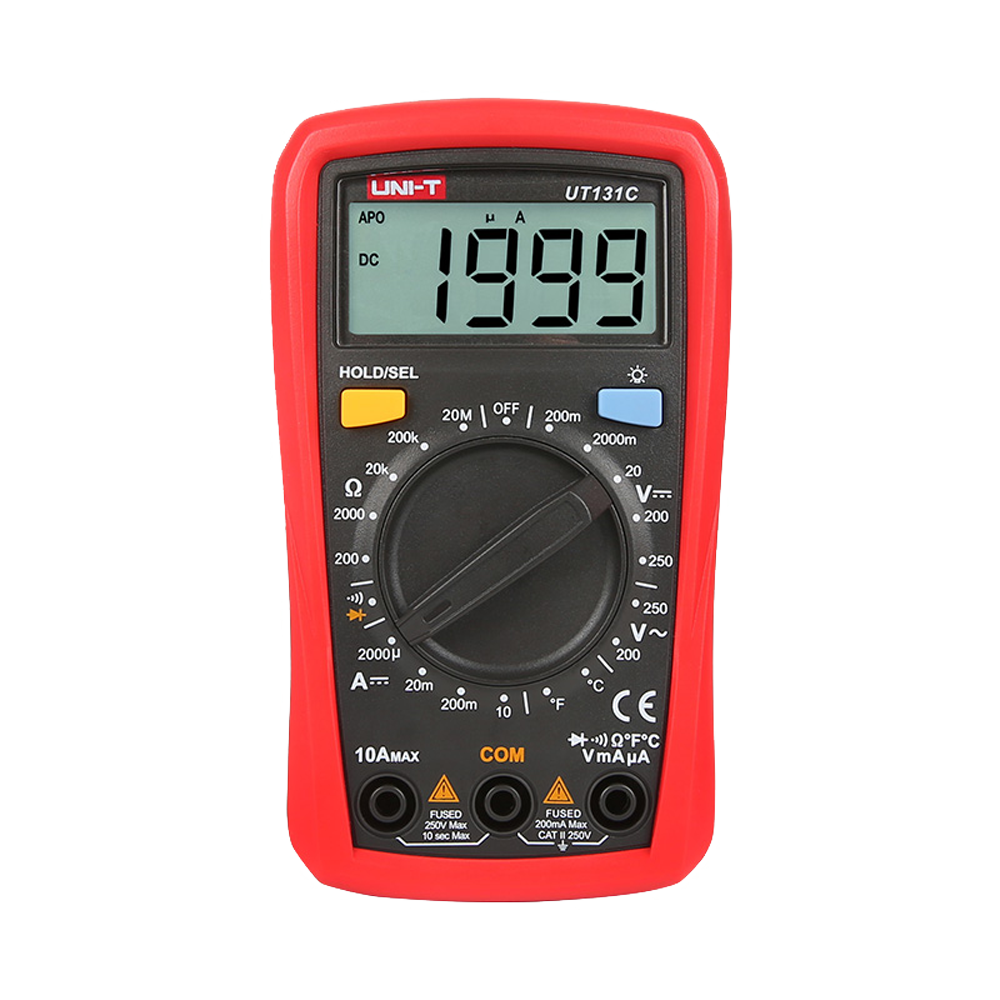 UT131C UNI-T Digital multimeter, LCD, håndholdt