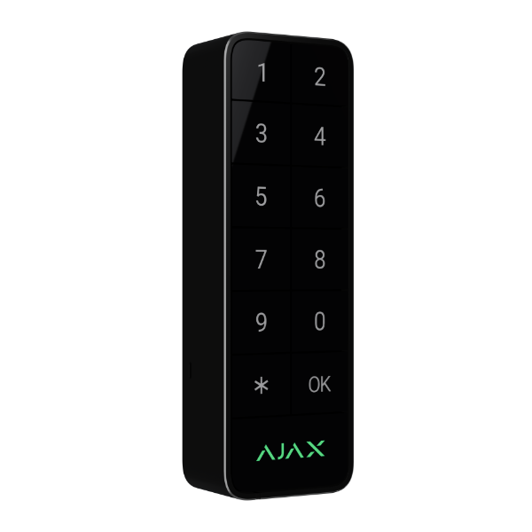 Ajax S-Line Keypad Outdoor Fibra Sort