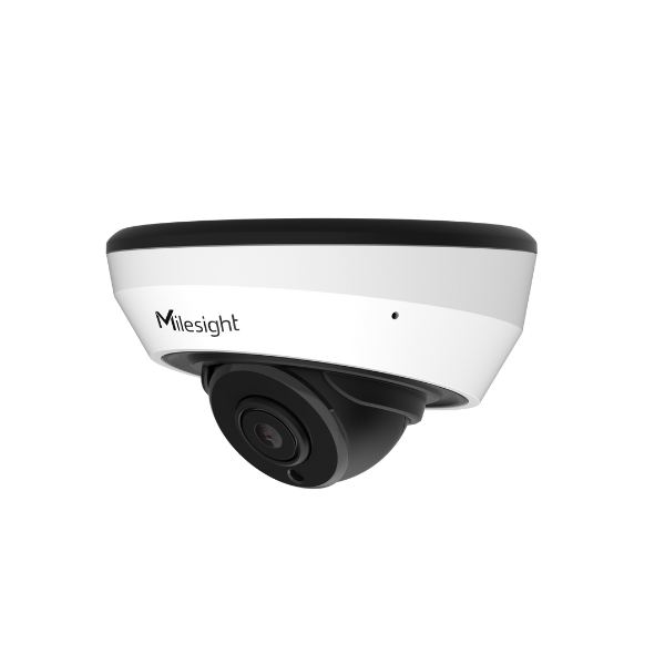 Milesight AI mini-dome, indendørs model, 4MP, 2,8mm, FOV 106°, 20m IR