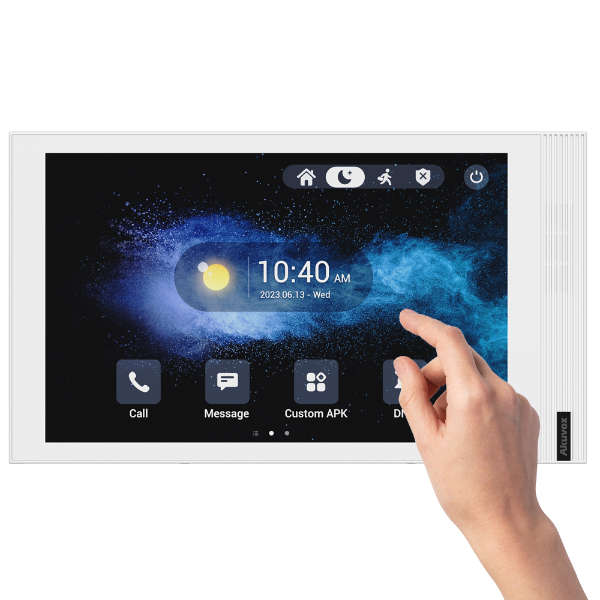 Akuvox PoE Svarstation 8", Hvid Wifi, Android 12