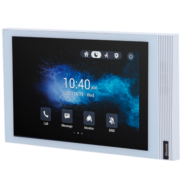 Akuvox PoE Svarstation 7", Hvid, WiFi