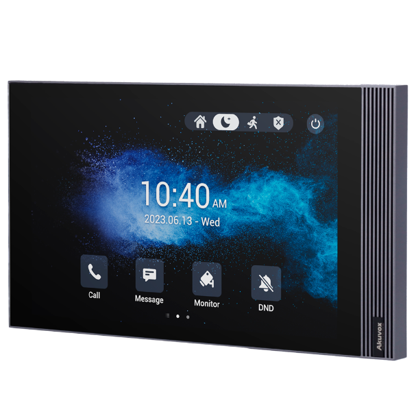 Akuvox PoE Svarstation 8", Sort, Android 12