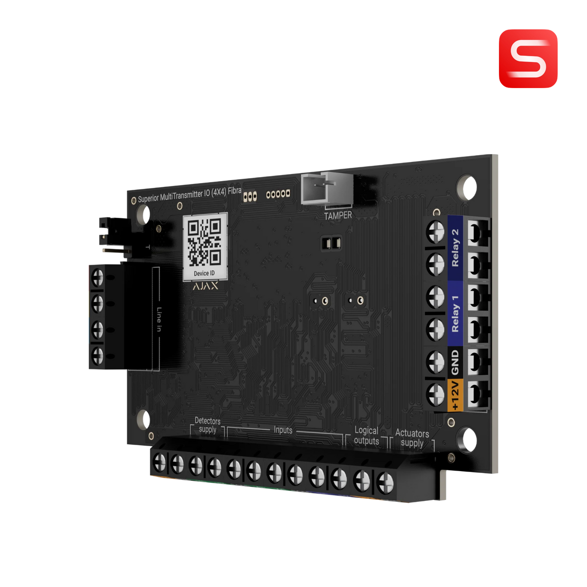 Ajax S-Line MultiTransmitter IO (4X4) Fibra