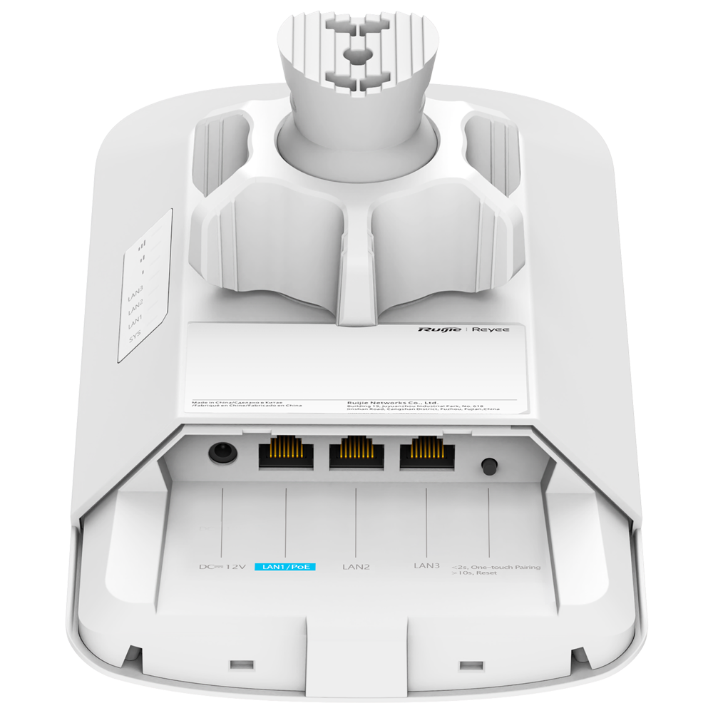 2x Reyee IP54 Outdoor Wireless Bridge 5km, 2x RJ45 1000Mbps