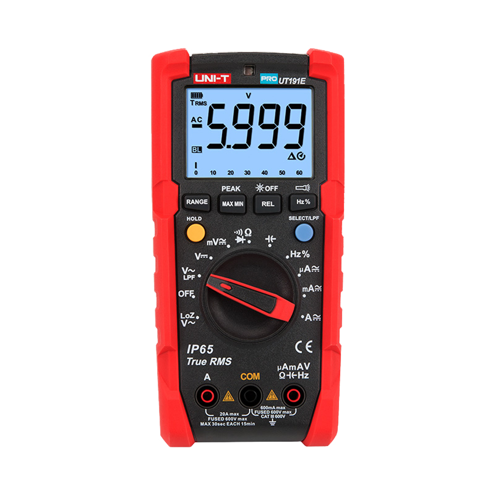 UT191E UNI-T Industrielt multimeter, True RMS