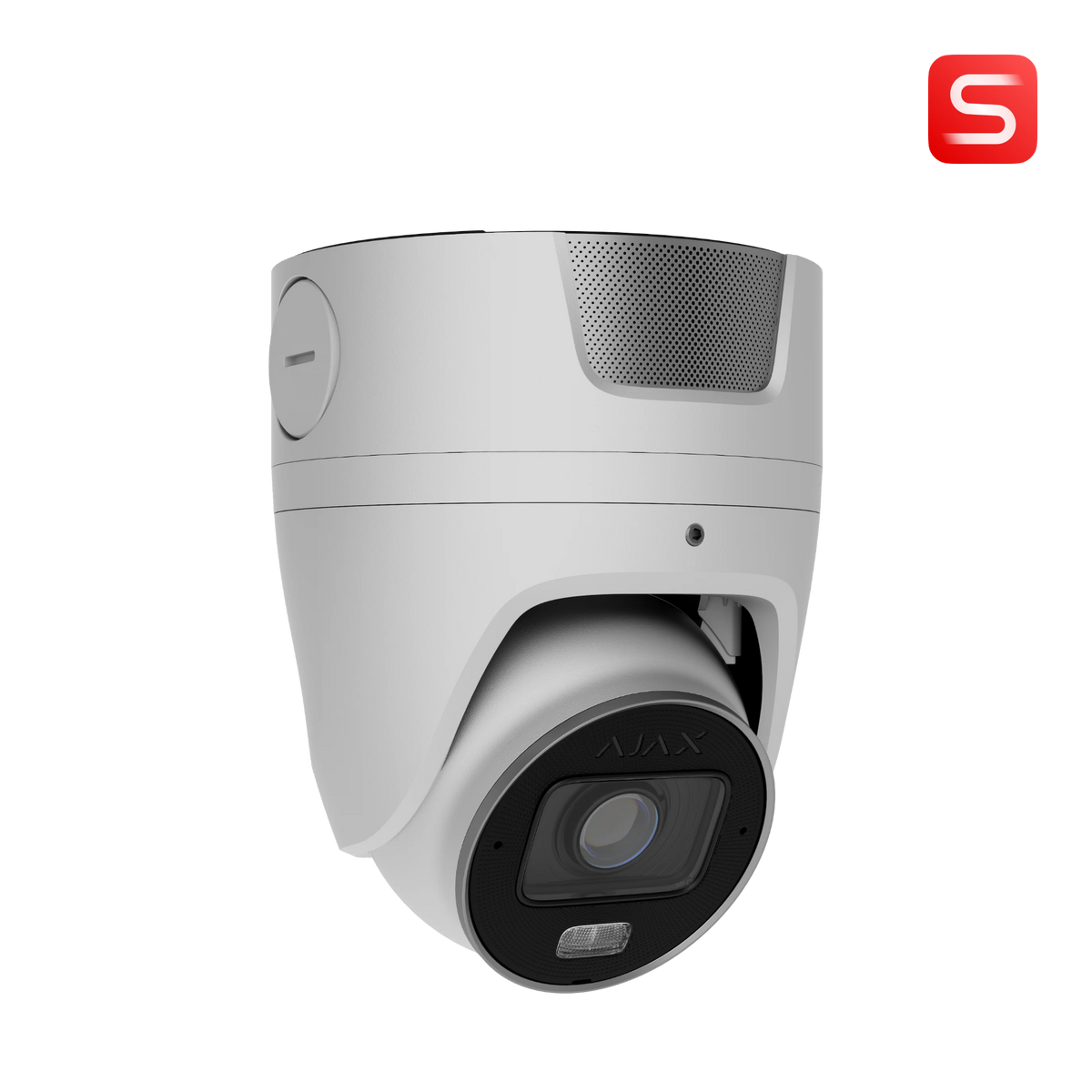 Ajax S-Line TurretCam HLVF, 4MP Hvid