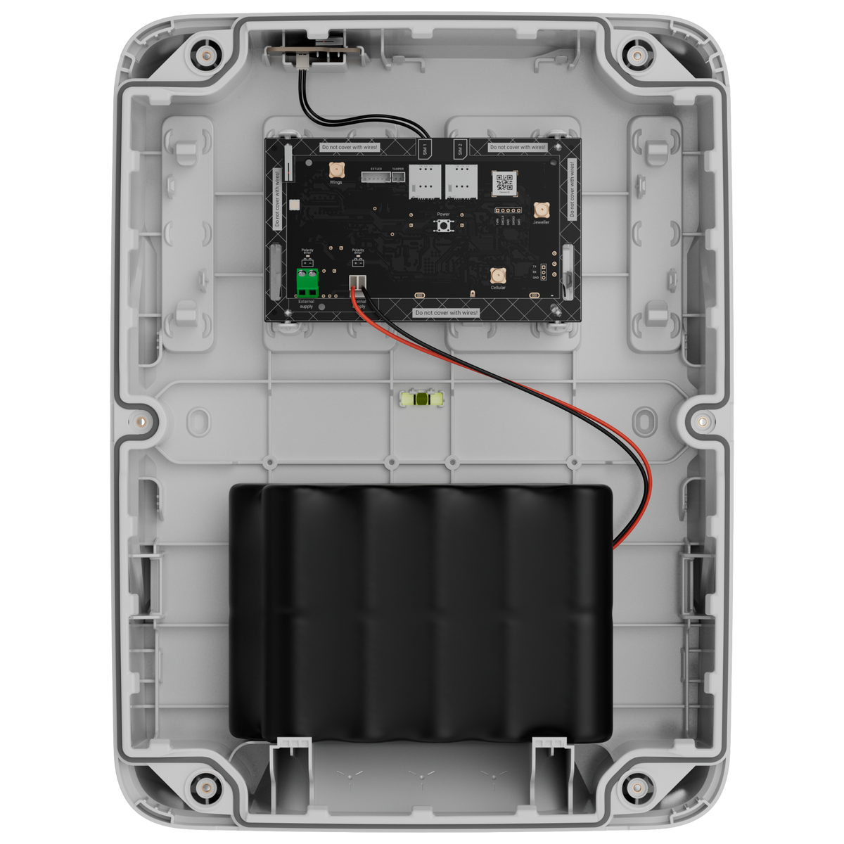 132041 Ajax Internt Batteri NB til Hub BP (7,2V/190Ah), non-rechargeable batteries