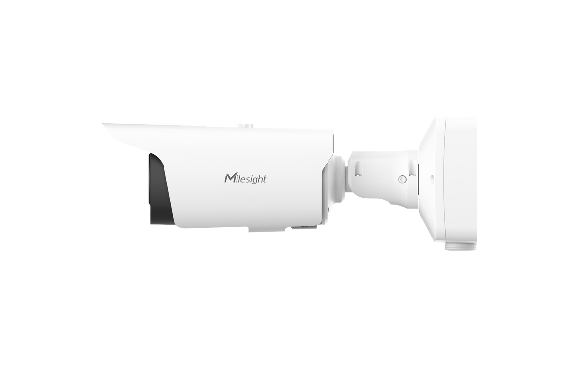 TS4466-X4RIPG1 Milesight ANPR vej Pro-bullet plus IP-kamera, 4,0MP 1/1,8", 8mm-32mm, FOV 44°-13°, 40m max, IP67/IK10, I/O + Wiegand NDAA