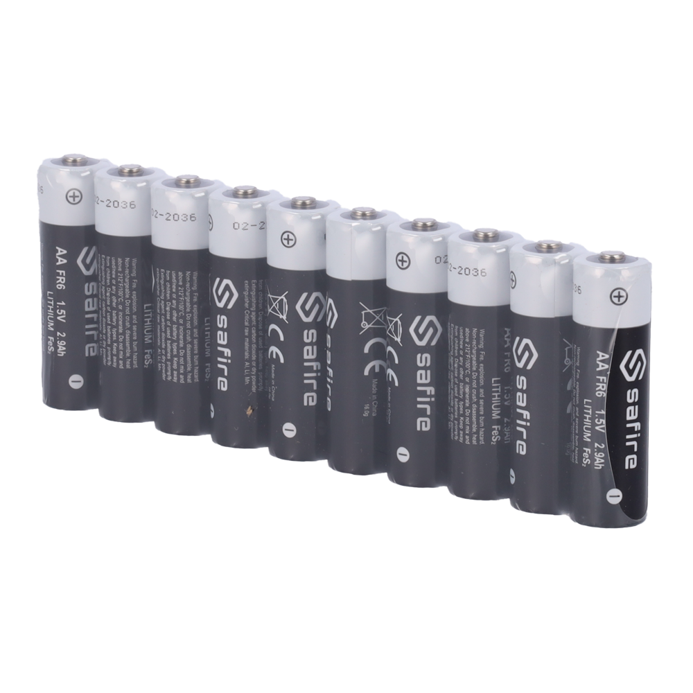 AA Lithiumbatteri 1,5V FR6/FR14505 3000mAh 10-pak