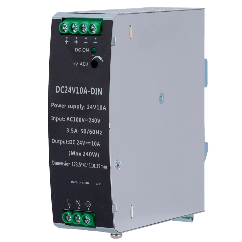 DIN-strømforsyning 24V 10A/240W