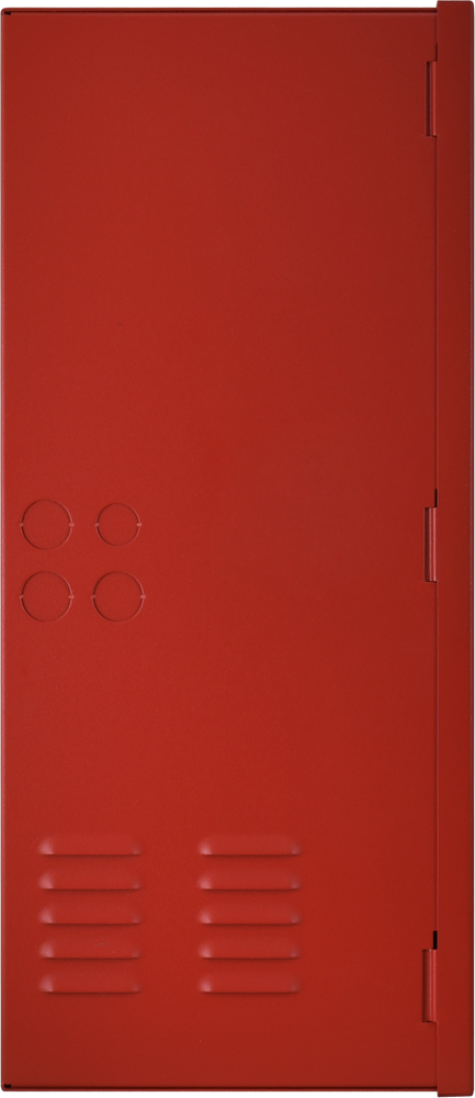 EN54 brandstrømforsyning 27,6V 5A, 2x40Ah, LCD