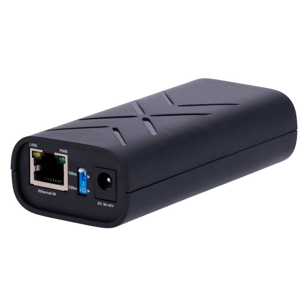 Dobbelt PoE+ injector 60W Mini, RJ45 Gigabit, af/at