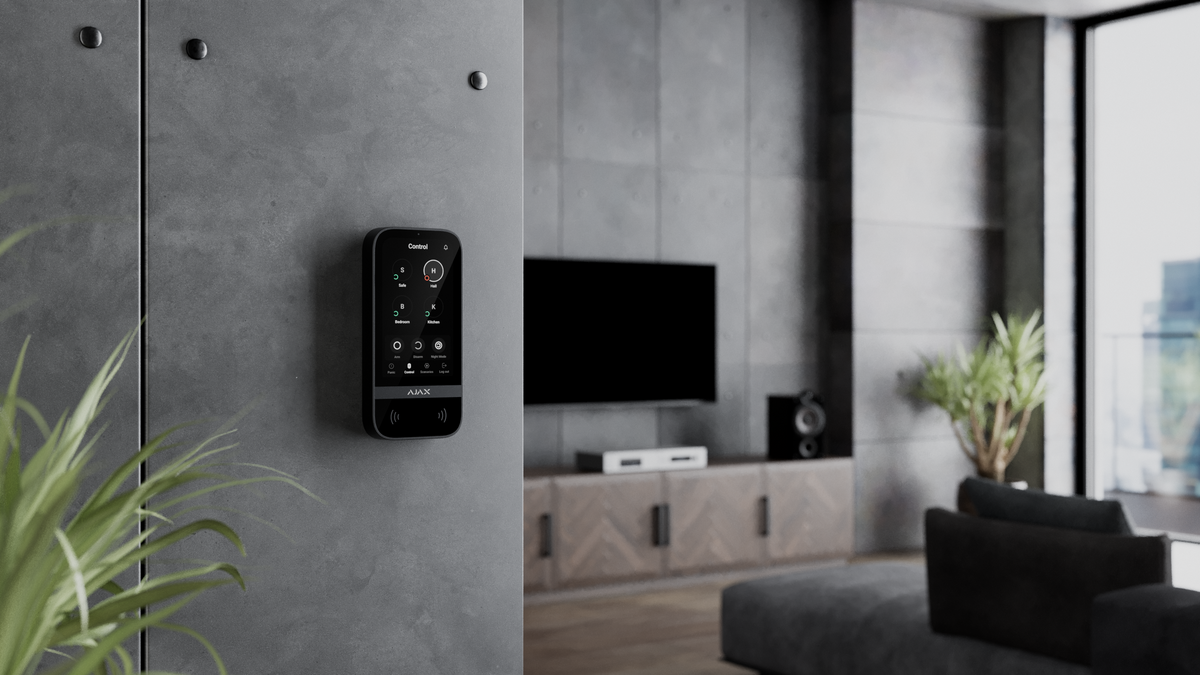 Ajax KeyPad TouchScreen Sort