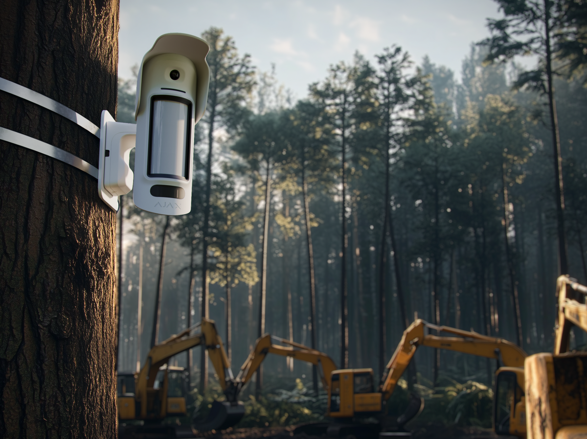 Ajax CutainCam Outdoor HighMount PhOD