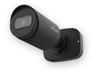 MS-C4564B-PD Milesight AI mini-bullet IP-kamera, 4MP, sort