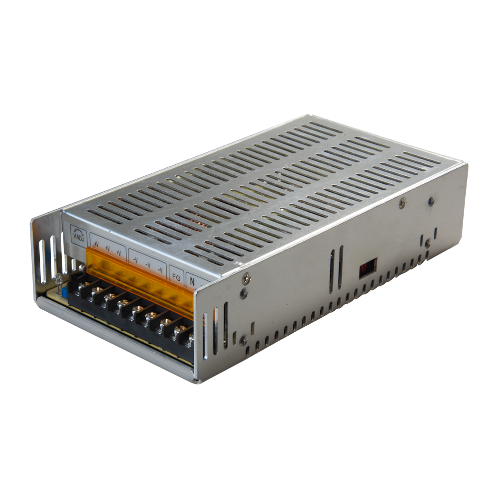 Strømforsyning 12V 20A/240W metal 2 udgange