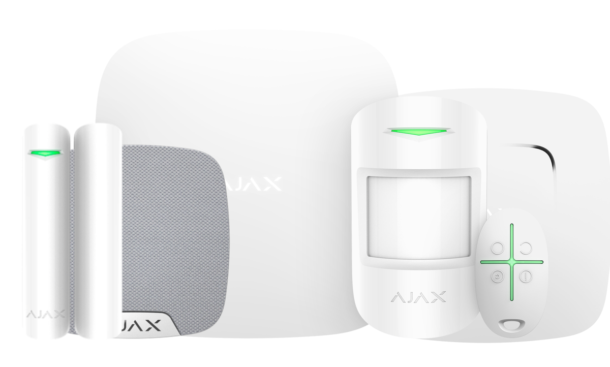 Ajax StarterKit med røgalarm