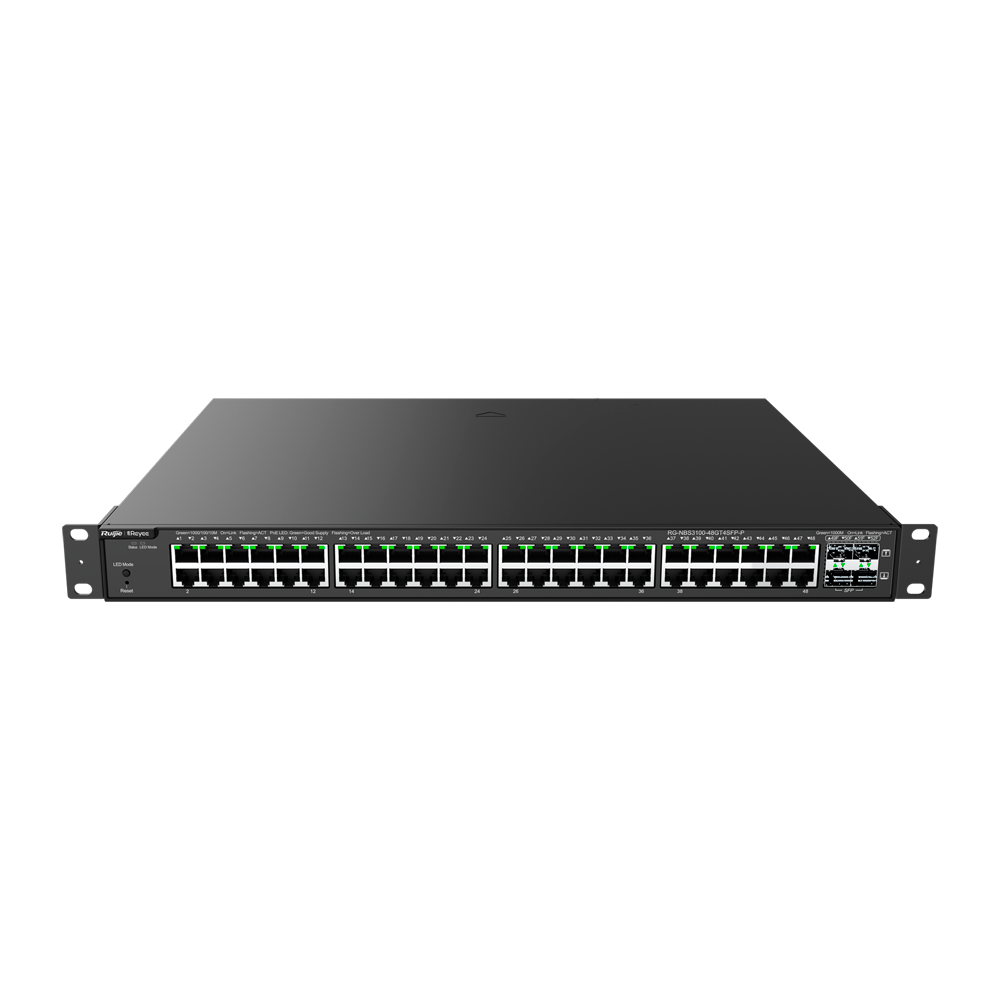 Reyee PoE Switch 48 porte + 4 SFP, Gigabit, cloud, layer 2