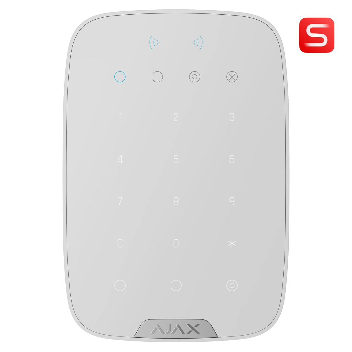 Ajax S-Line Keypad Plus Hvid