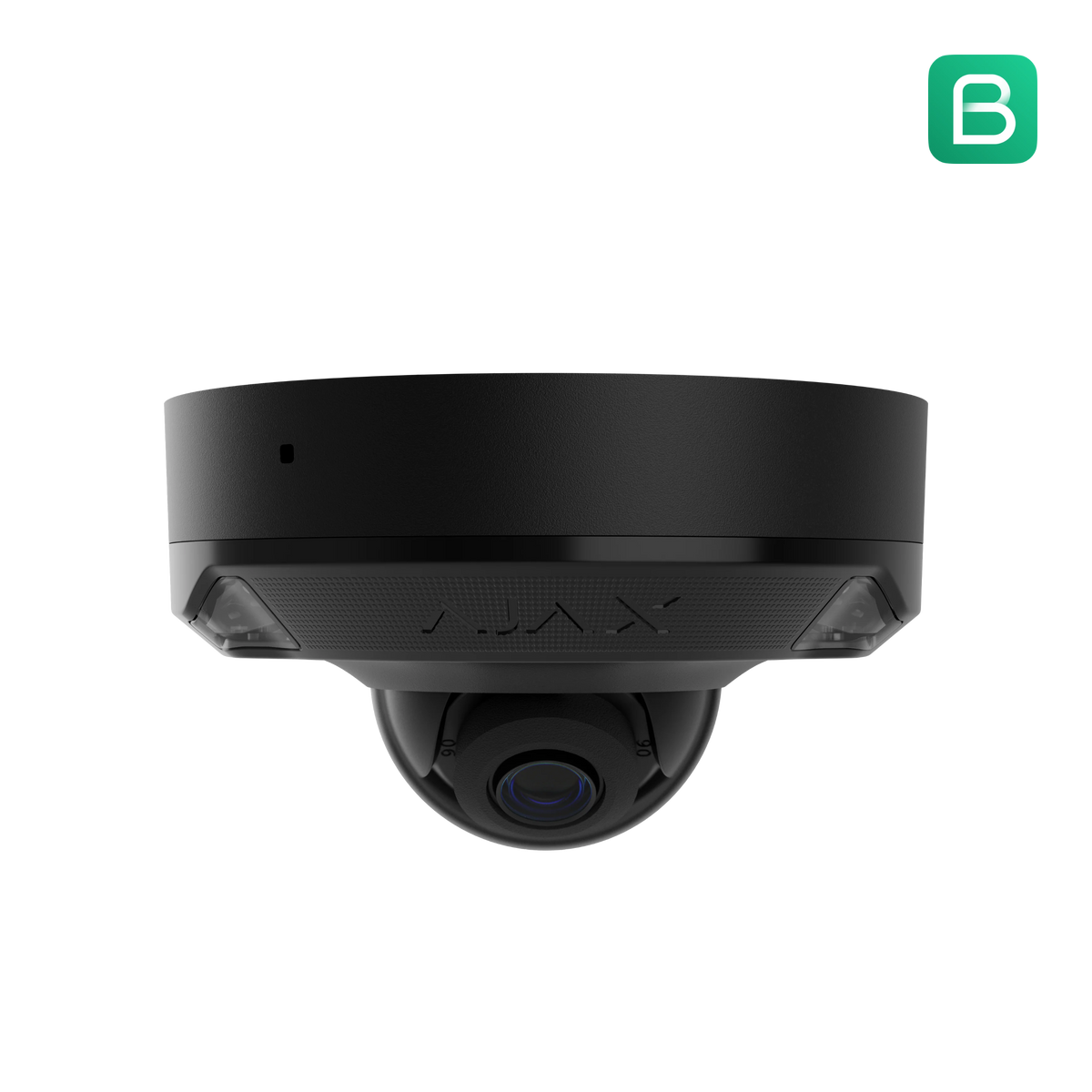 Ajax DomeCam Mini HL (8 Mp/2.8 mm) Sort