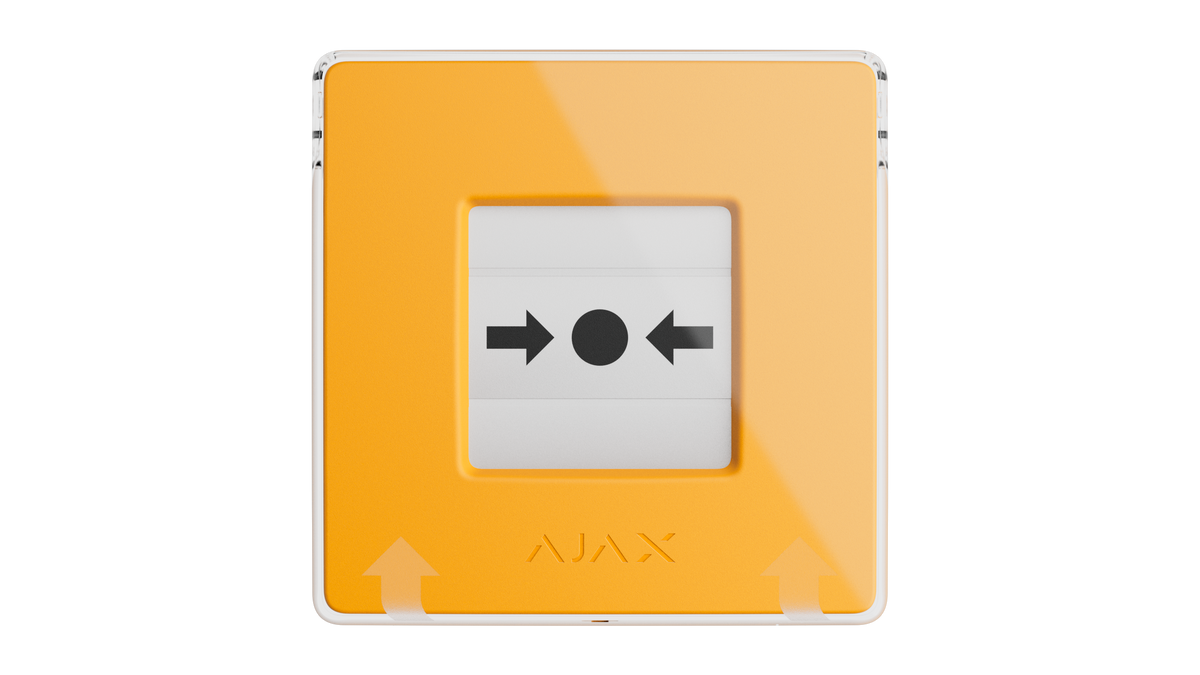 Ajax Manual Call Point (Yellow)