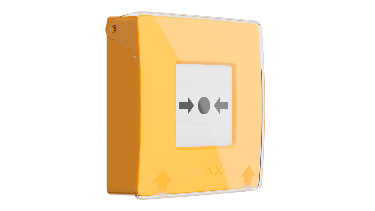 Ajax Manual Call Point (Yellow)