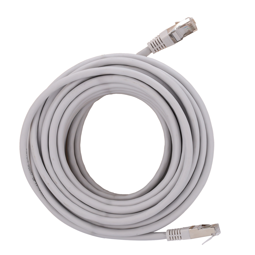 Safire SFTP Patchkabel Cat6A 2 m, Hvid, halogenfri