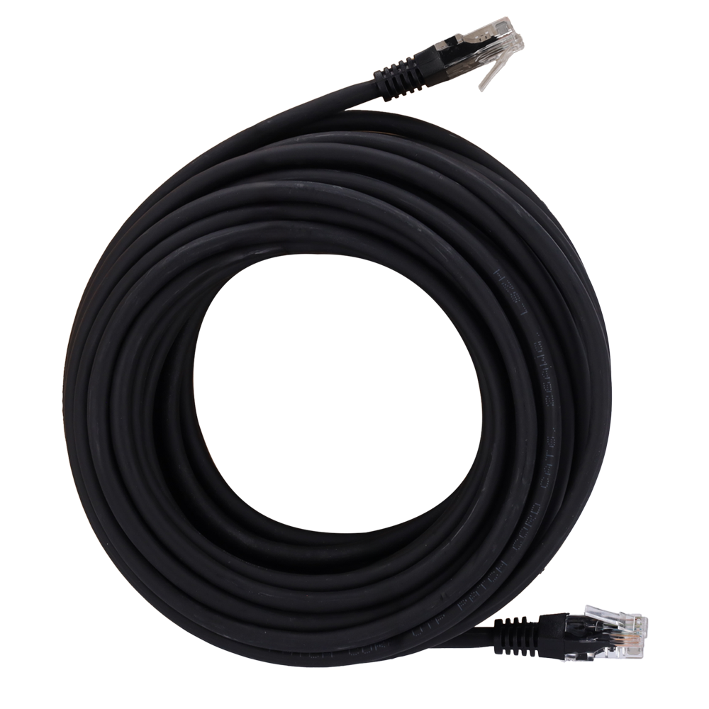 Safire UTP Patchkabel Cat6 30 m, udendørs, Sort