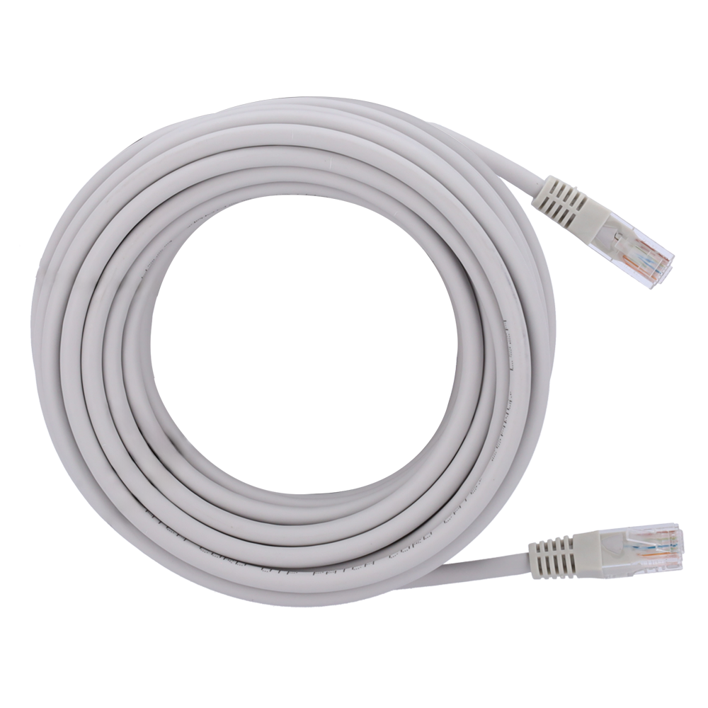 Safire UTP Patchkabel Cat6 10 m, Hvid, halogenfri