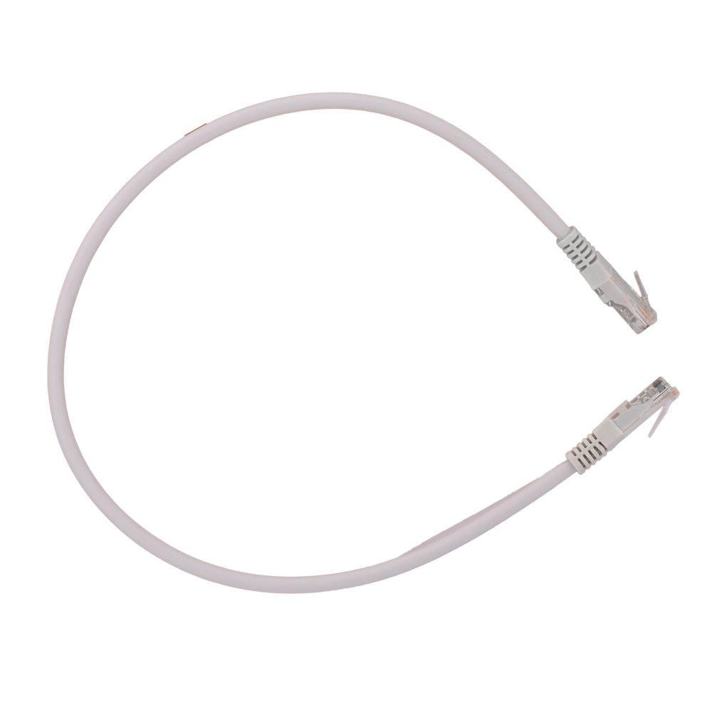 Safire UTP Patchkabel Cat6 1 m, Hvid, halogenfri