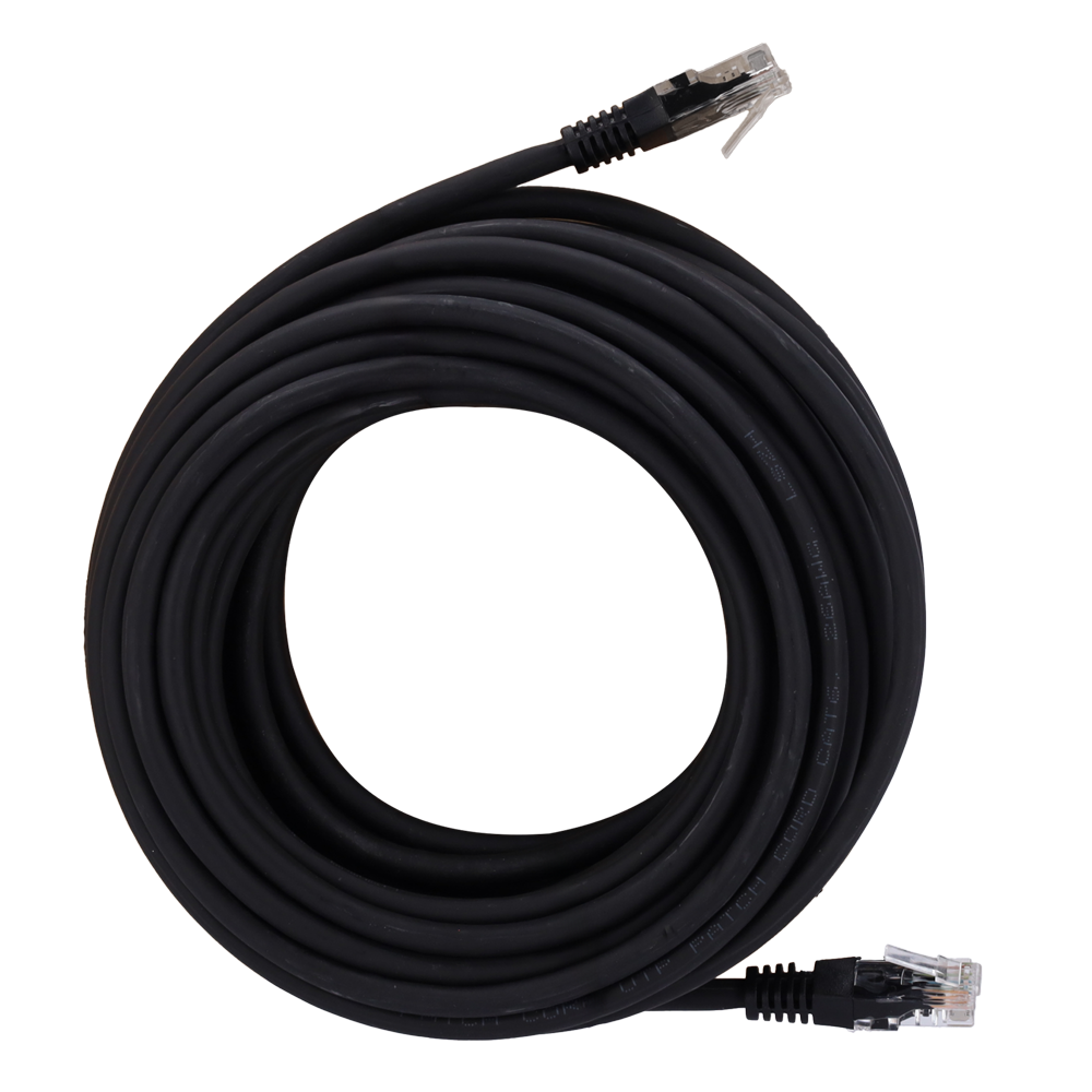 Safire UTP Patchkabel Cat6 2 m, Sort, halogenfri