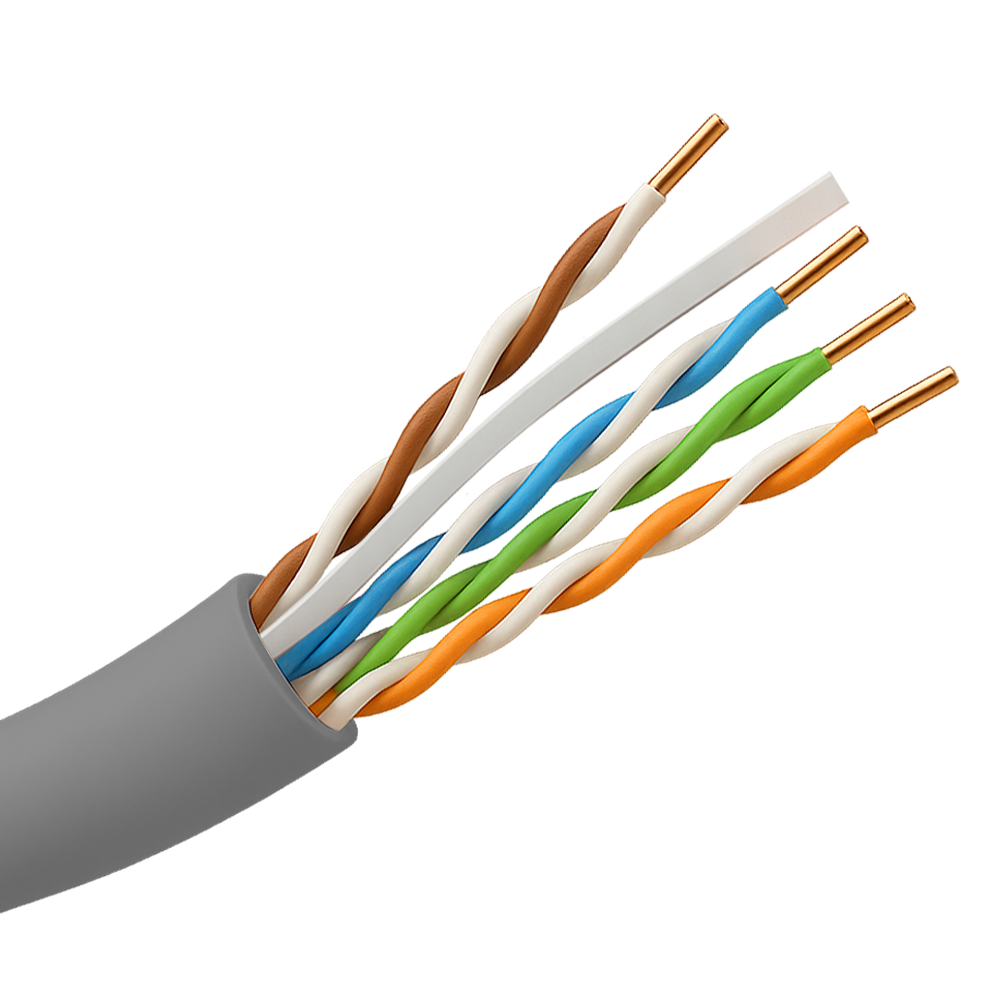 UTP Kabeltromle Cat6A 305m PVC Eca, OFC kobber