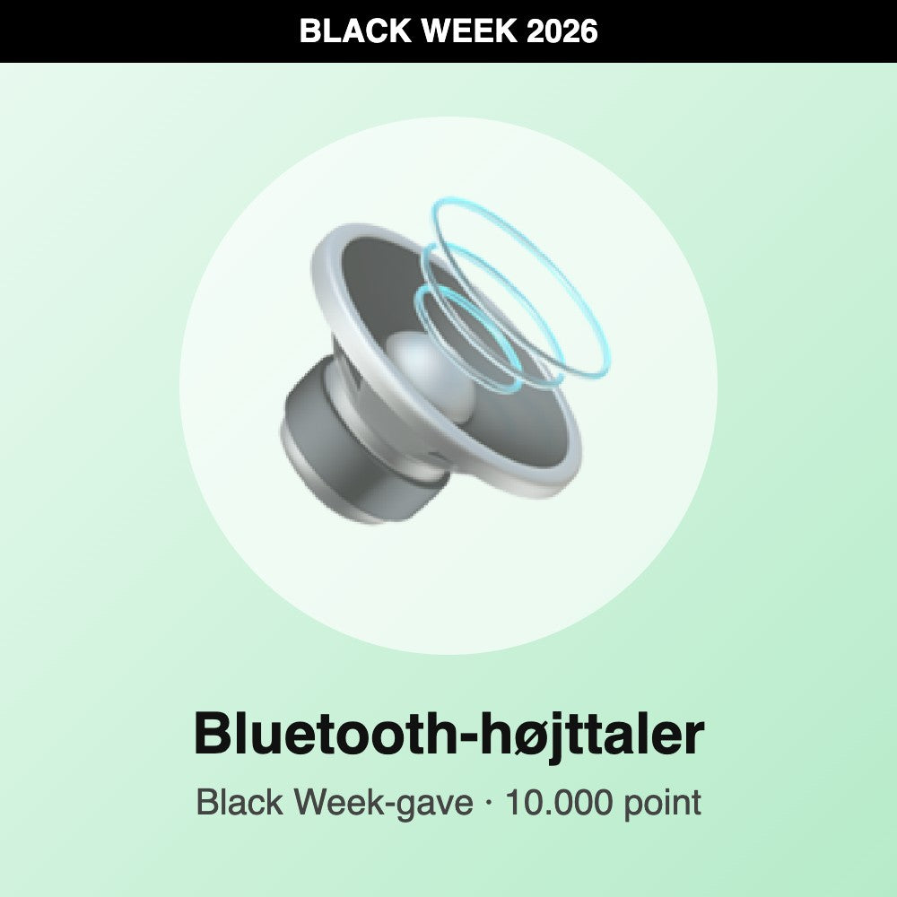 Bluetooth-højttaler – Black Week-gave