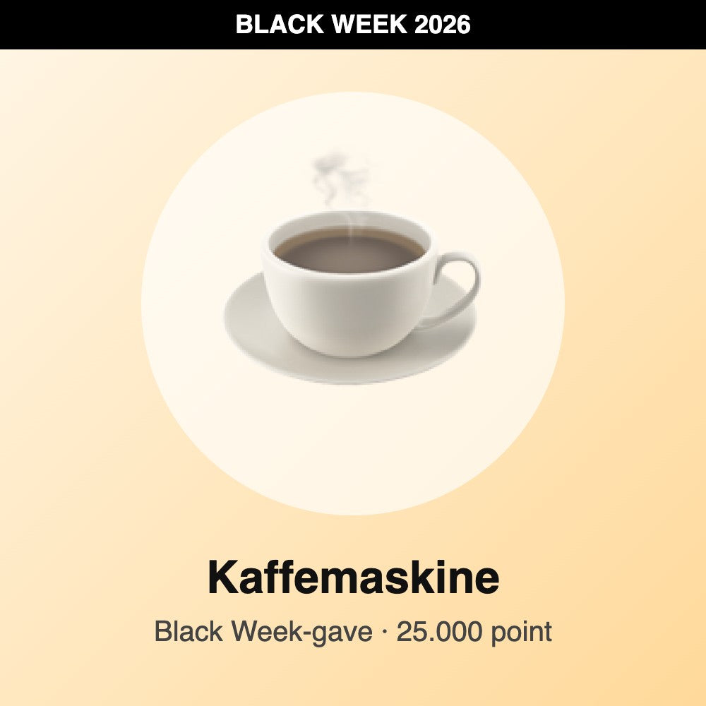 Kaffemaskine – Black Week-gave