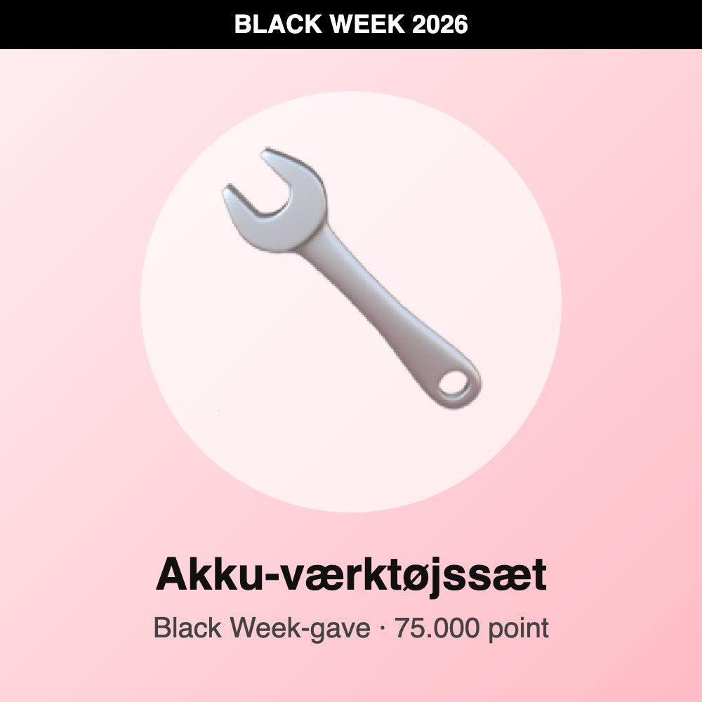 Akku-værktøjssæt – Black Week-gave