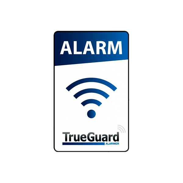8 stk. TrueGuard alarmklistermærker