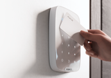 Mifare DESFire kort i hvid til Ajax Keypad Plus